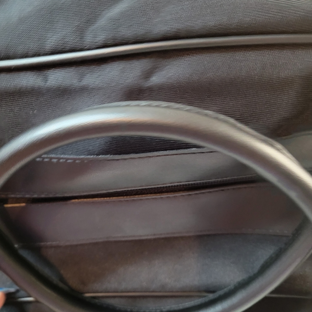 Calvin Klein Black Canvas Travel Bag, Luggage - Picture 11 of 12